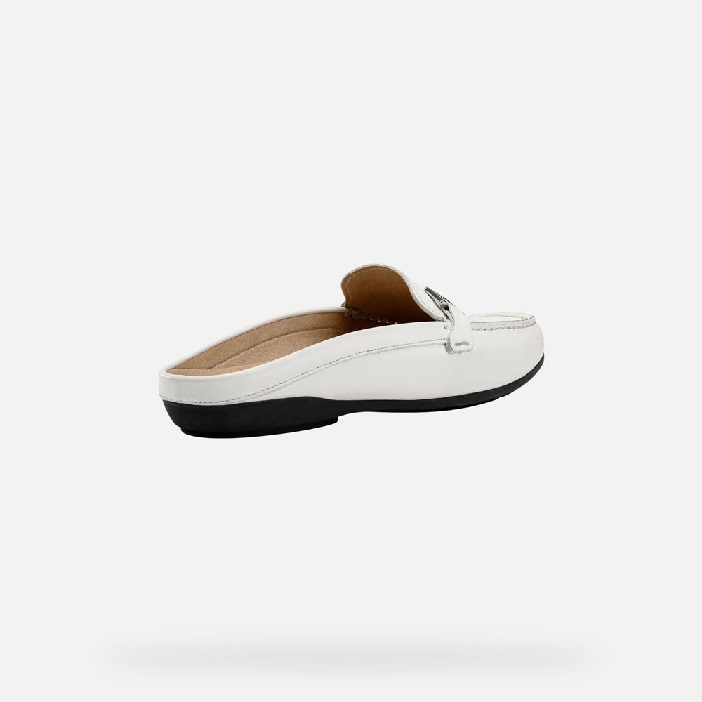 Mocassins Geox Senhora Branco - Annytah - GAROP7035